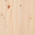 Seng Med Bokhylle Uten Madrass 75X190 Cm Heltre Furu