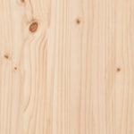Seng Med Bokhylle Uten Madrass 75X190 Cm Heltre Furu