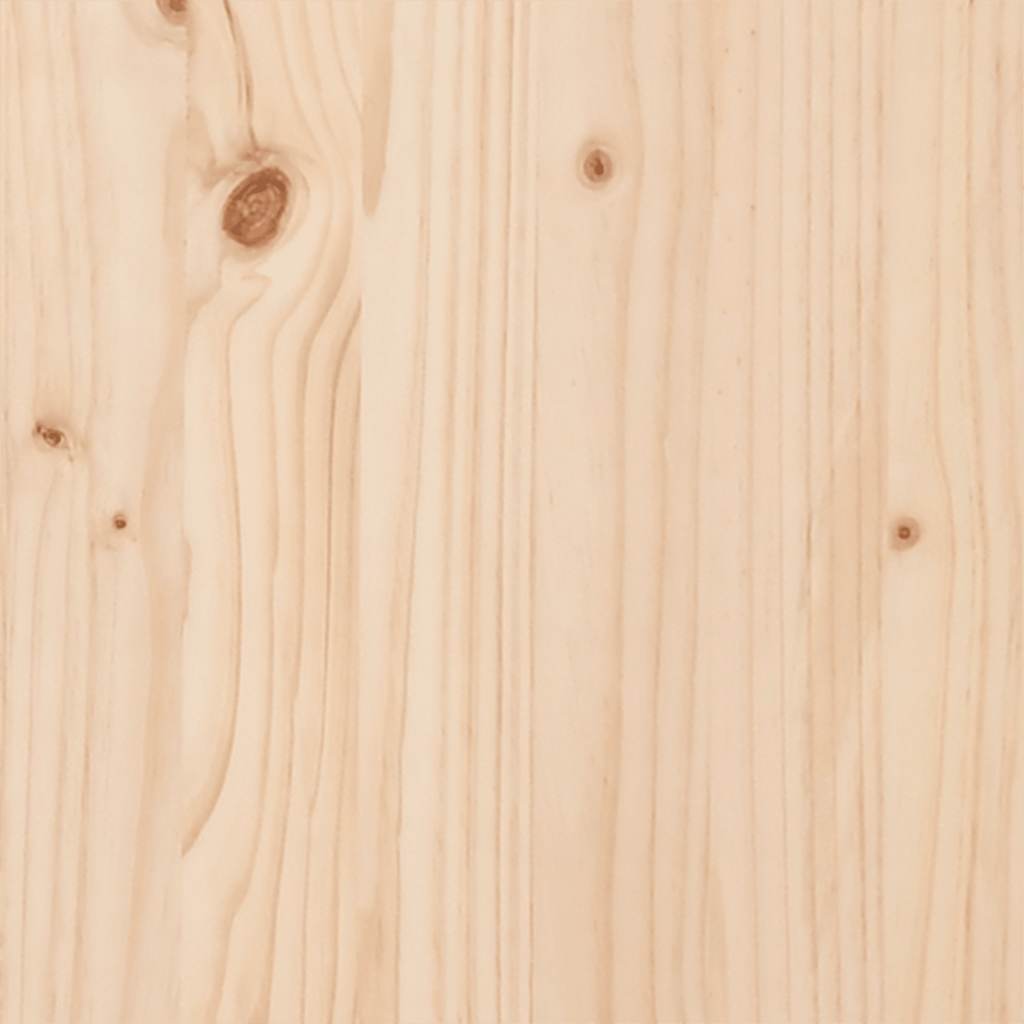 Seng Med Bokhylle Uten Madrass 90X190 Cm Heltre Furu