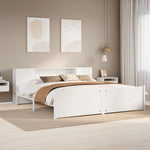 Seng Med Bokhylle Uten Madrass Hvit 180X200 Cm Heltre Furu