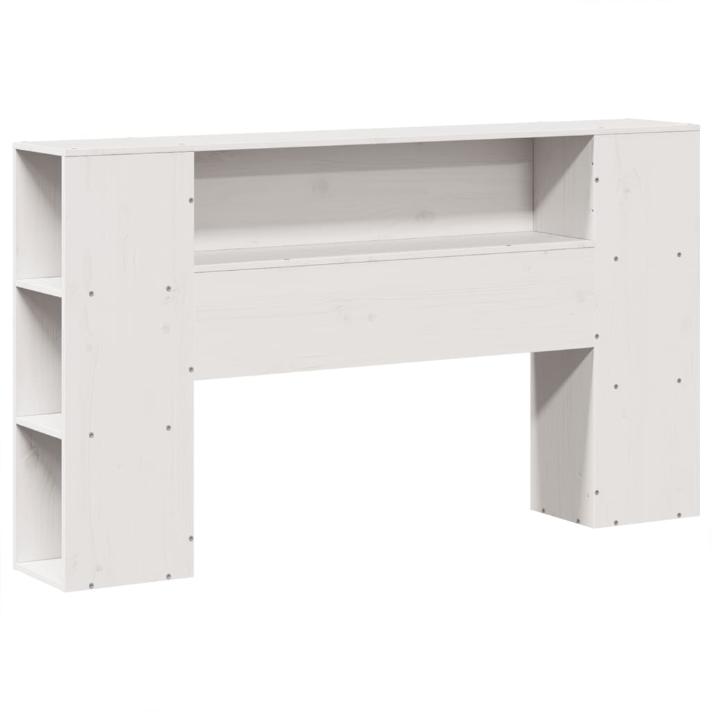 Sengeramme Uten Madrass Hvit 140X190 Cm Heltre Furu