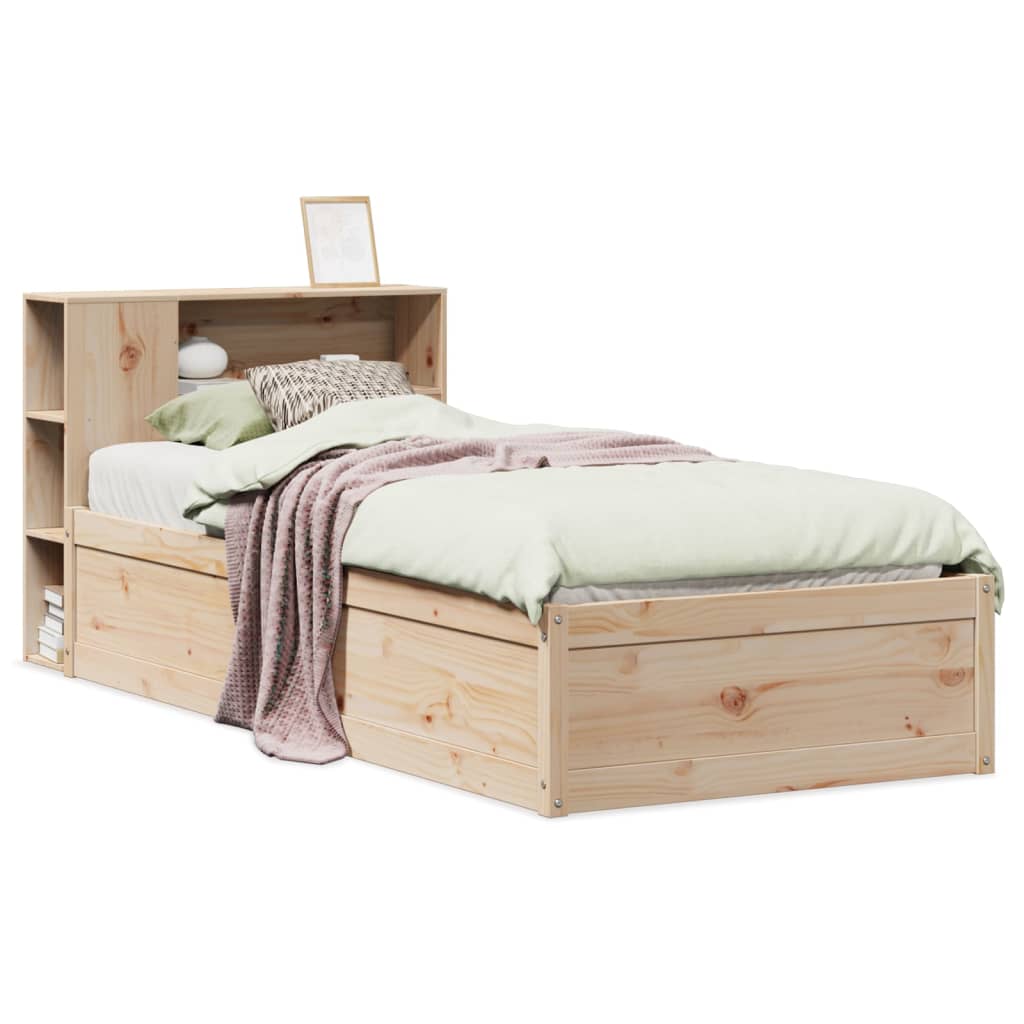 Sengeramme Uten Madrass 90X190 Cm Heltre Furu