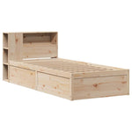 Sengeramme Uten Madrass 90X190 Cm Heltre Furu