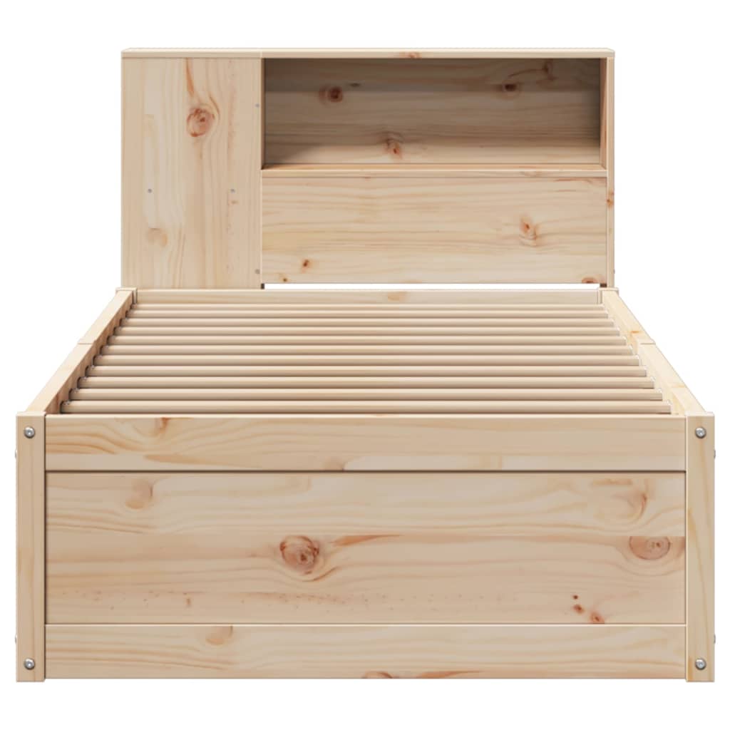 Sengeramme Uten Madrass 90X190 Cm Heltre Furu