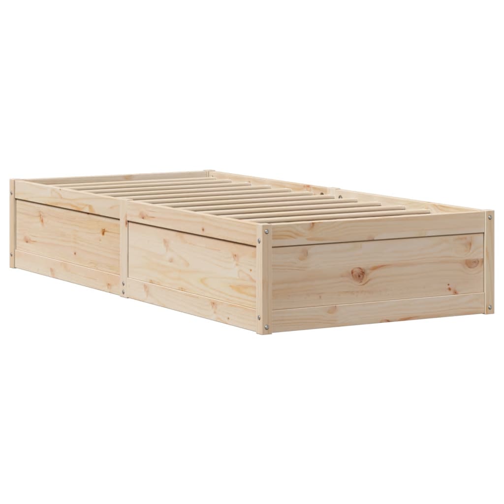 Sengeramme Uten Madrass 90X190 Cm Heltre Furu
