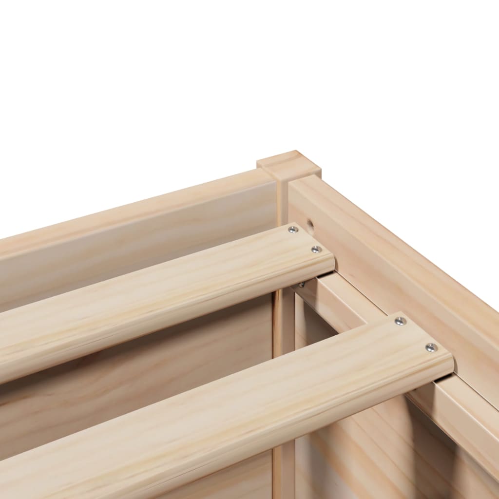 Sengeramme Uten Madrass 90X190 Cm Heltre Furu