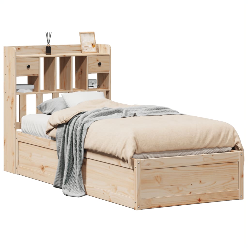 Sengeramme Uten Madrass 90X190 Cm Heltre Furu