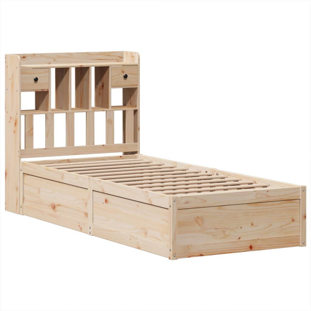 Sengeramme Uten Madrass 90X190 Cm Heltre Furu