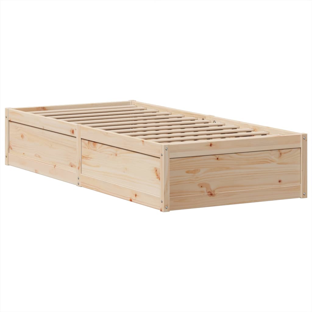 Sengeramme Uten Madrass 90X190 Cm Heltre Furu
