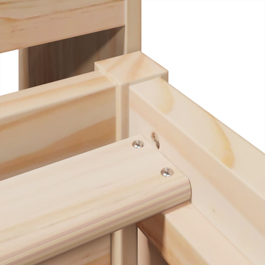 Sengeramme Uten Madrass 90X190 Cm Heltre Furu