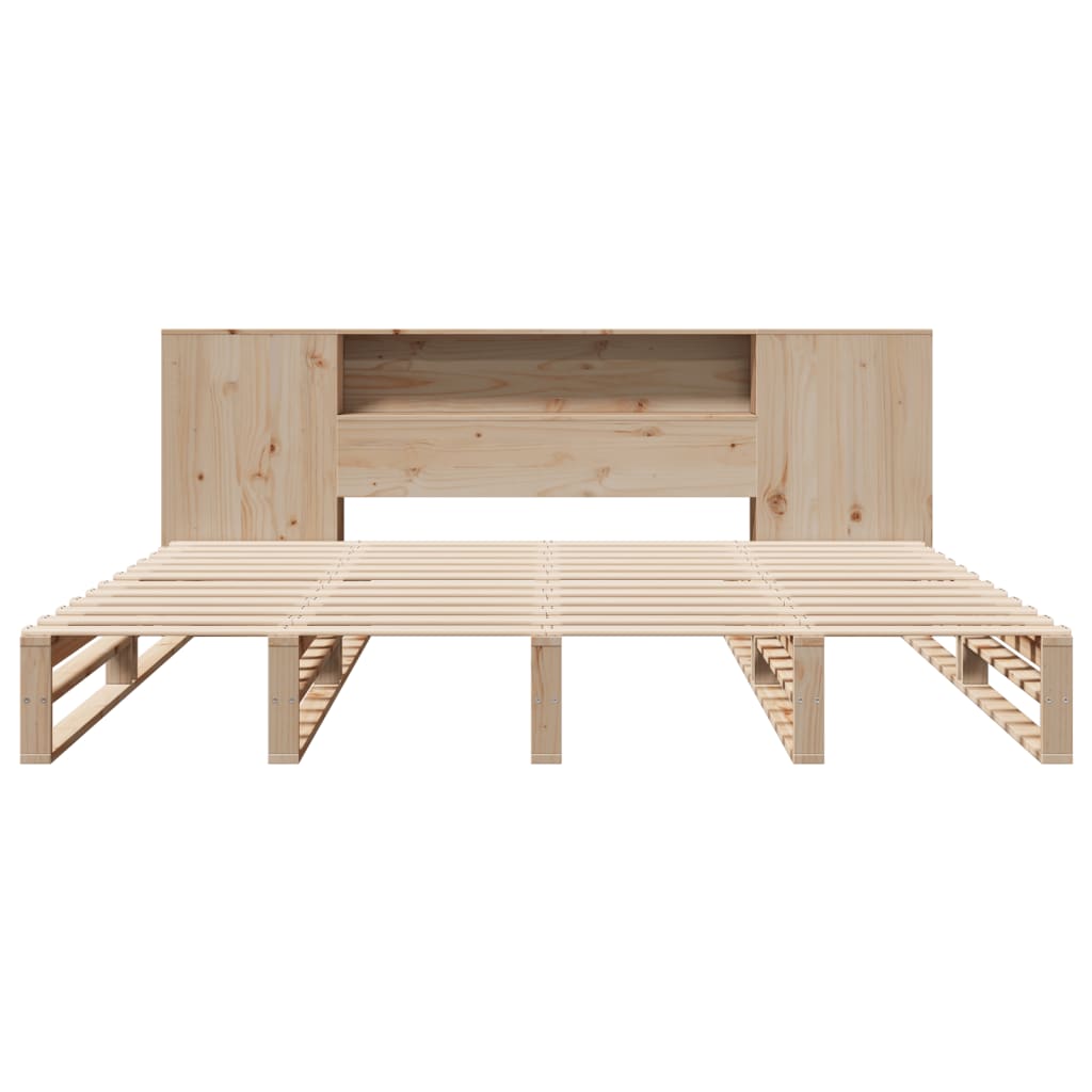 Seng Med Bokhylle Uten Madrass 180X200 Cm Heltre