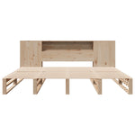 Seng Med Bokhylle Uten Madrass 180X200 Cm Heltre