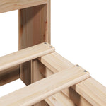 Seng Med Bokhylle Uten Madrass 120X200 Cm Heltre