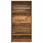 Garderobe Gammelt Tre 100X50X200 Cm Konstruert Tre