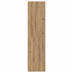 Garderobe Artisan Eik 100X50X200 Cm Konstruert Tre