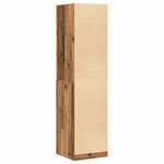 Garderobe Gammelt Tre 50X50X200 Cm Konstruert Tre