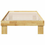 Sengeramme Uten Madrass 75X190 Cm Heltre Eik