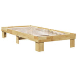 Sengeramme Uten Madrass 75X190 Cm Heltre Eik