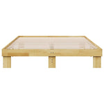 Sengeramme Uten Madrass 135X190 Cm Heltre Eik
