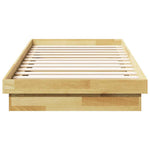 Sengeramme Uten Madrass 75X190 Cm Helt Eik