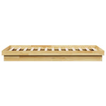 Sengeramme Uten Madrass 75X190 Cm Helt Eik