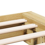 Sengeramme Uten Madrass 90X200 Cm Heltre Eik