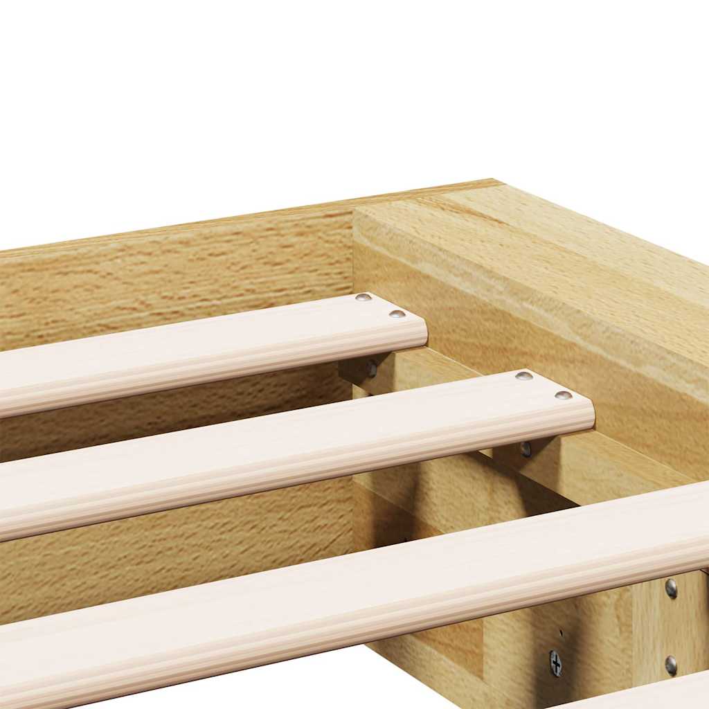 Sengeramme Uten Madrass 90X200 Cm Heltre Eik