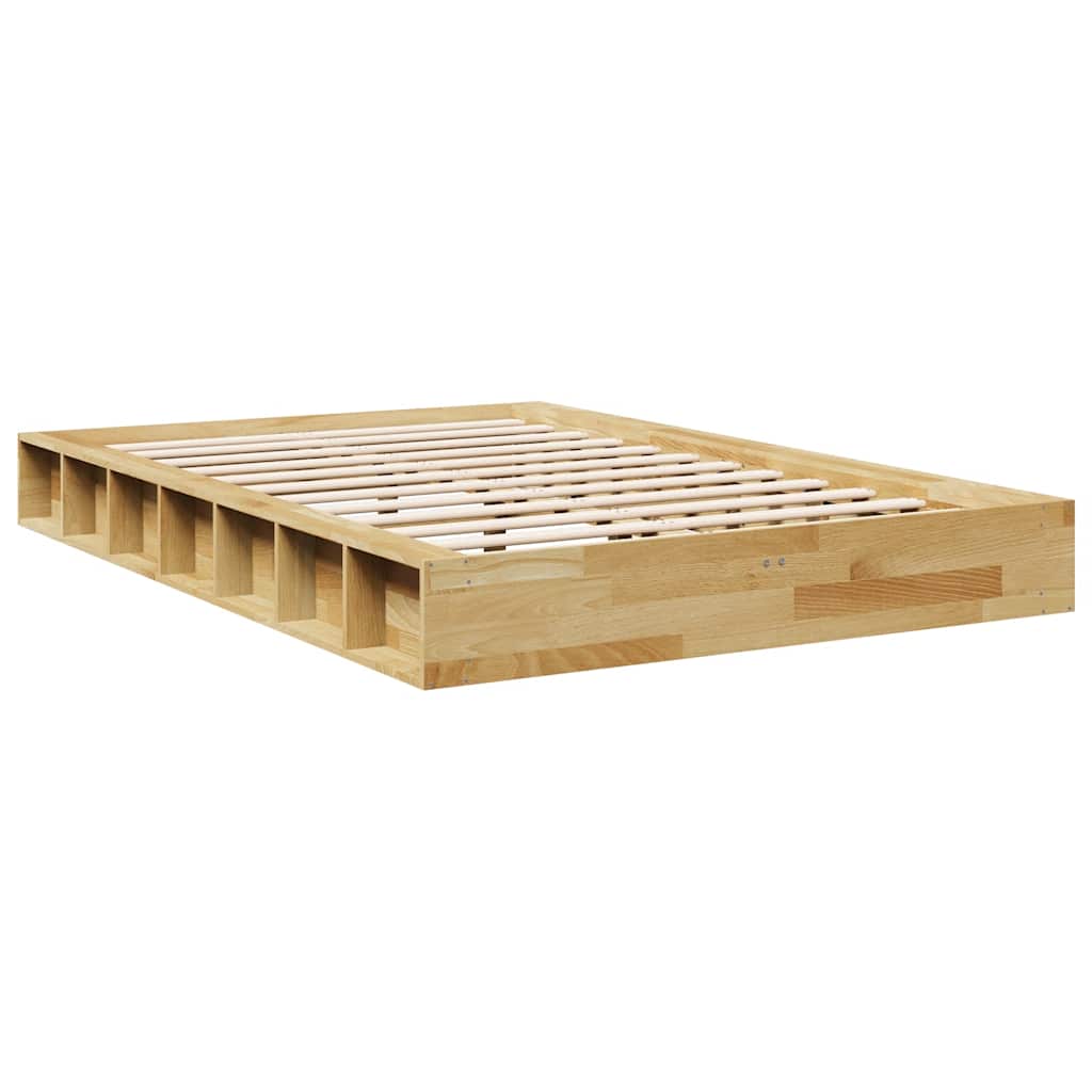 Sengeramme Uten Madrass 120X200 Cm Heltre Eik