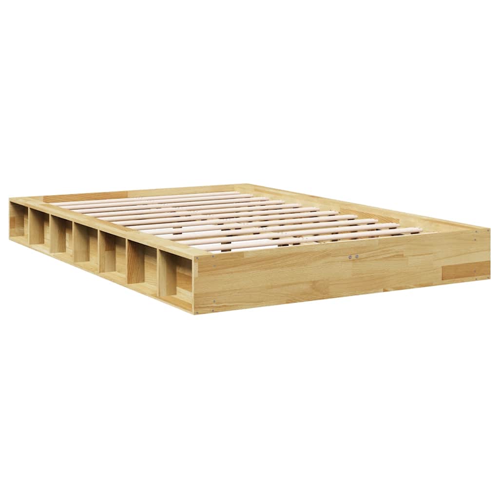Sengeramme Uten Madrass 120X200 Cm Heltre Eik