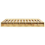 Sengeramme Uten Madrass 160X200 Cm Heltre Eik