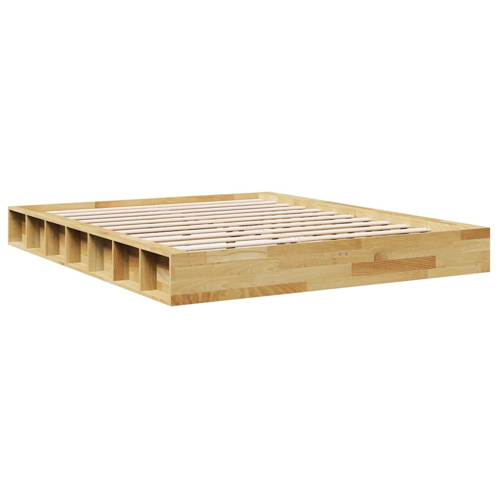 Sengeramme Uten Madrass 140X190 Cm Heltre Eik