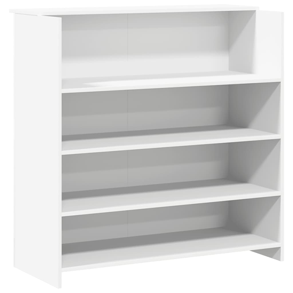 Resepsjonsdisk Hvit 180X50X103,5 Cm Konstruert Tre
