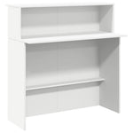 Resepsjonsdisk Hvit 180X50X103,5 Cm Konstruert Tre