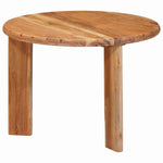 Nestende Kaffebord 2 Pcs Brun Solid Akasietre
