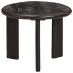 Nestende Kaffebord 2 Pcs Hvit Massiv Mango Tre