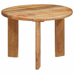 Nestende Kaffebord 3 Pcs Brun Massiv Mango Tre