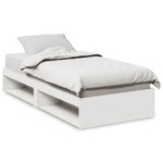 Dagseng Uten Madrass Hvit 90X190 Cm Heltre Furu