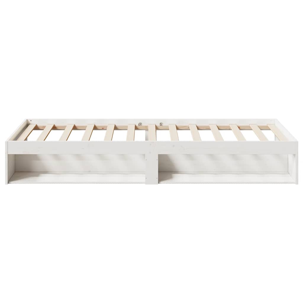 Dagseng Uten Madrass Hvit 90X190 Cm Heltre Furu