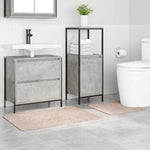 Anti-Skli Baderomsmatte Sett 2 Pcs Krem Pp