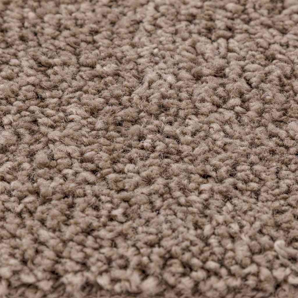 Anti-Skli Baderomsmatte Sett 2 Pcs Brun Pp