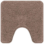 Anti-Skli Baderomsmatte Sett 2 Pcs Brun Pp