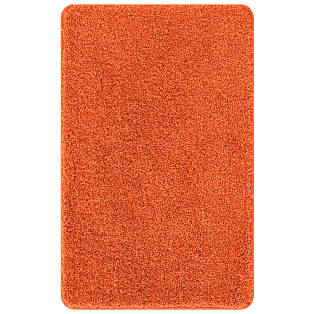 Anti-Skli Baderomsmatte Sett 2 Pcs Oransje Pp
