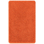 Anti-Skli Baderomsmatte Sett 2 Pcs Oransje Pp