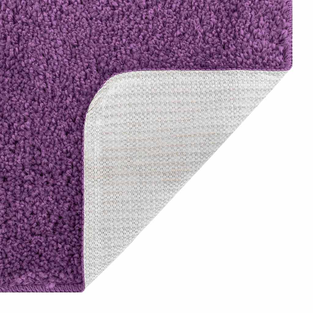 Anti-Skli Baderomsmatte Sett 2 Pcs Lilla Pp