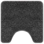 Anti-Skli Baderomsmatte Sett 3 Pcs Mørke Grå 50 X 50 Cm Pp
