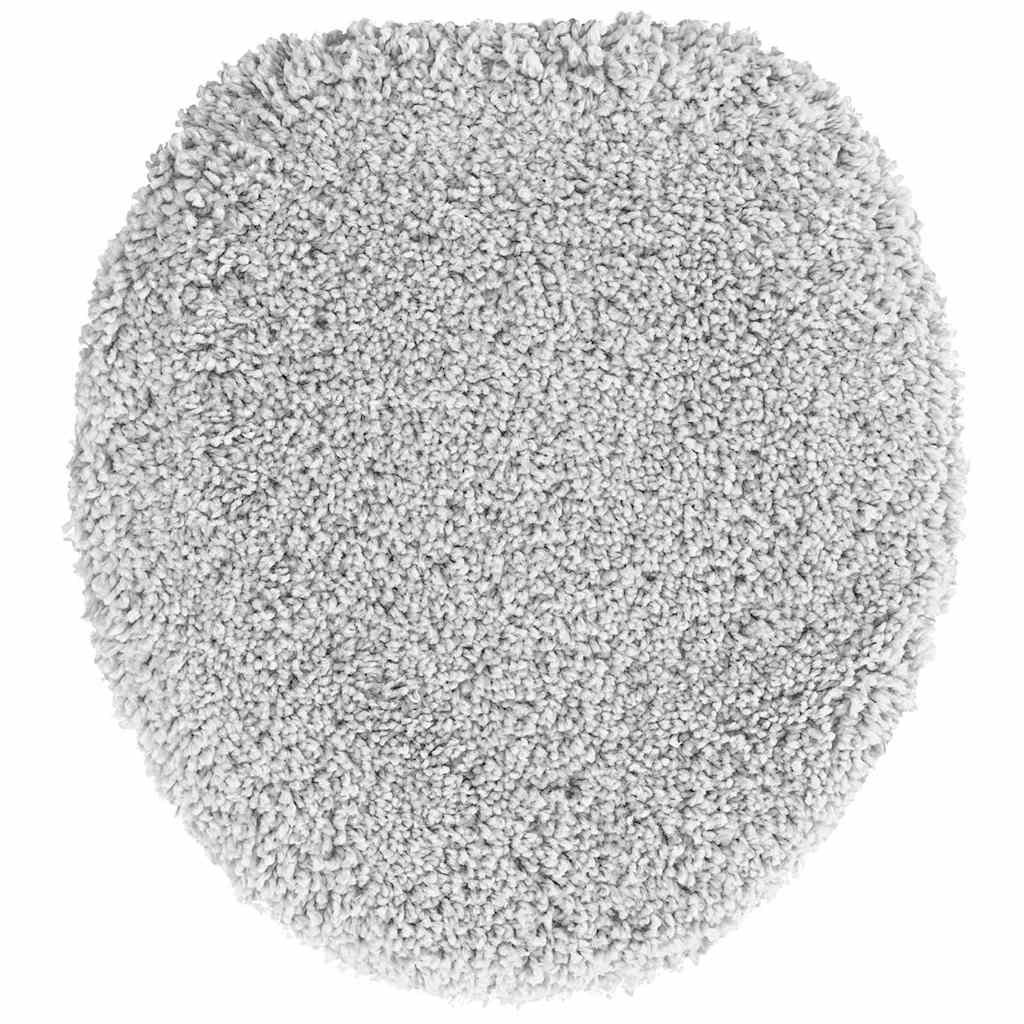 Anti-Skli Baderomsmatte Sett 3 Pcs Grå 50 X 50 Cm Pp
