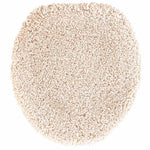 Anti-Skli Baderomsmatte Sett 3 Pcs Krem 50 X 50 Cm Pp