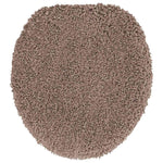 Anti-Skli Baderomsmatte Sett 3 Pcs Brun 50 X 50 Cm Pp
