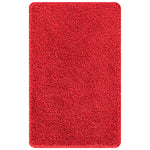 Anti-Skli Baderomsmatte Sett 3 Pcs Rød 50 X 50 Cm Pp