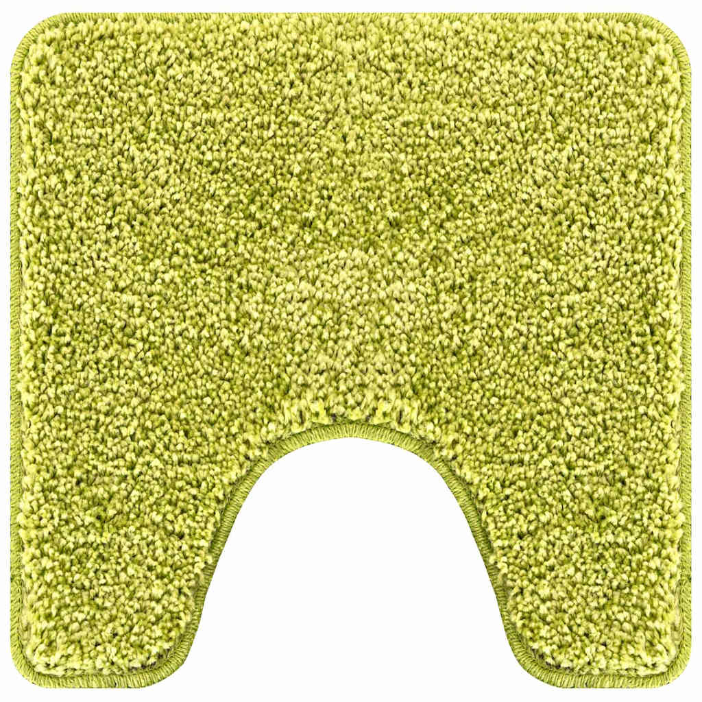 Anti-Skli Baderomsmatte Sett 3 Pcs Grønn 50 X 50 Cm Pp